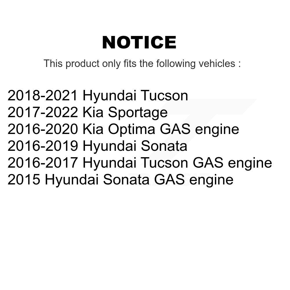 Front Lower Suspension Ball Joints Pair Kit For Hyundai Tucson Kia Sportage Sonata K72-101471