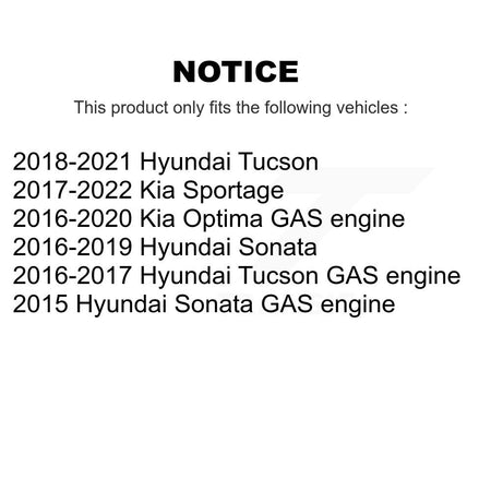 Front Lower Suspension Ball Joints Pair Kit For Hyundai Tucson Kia Sportage Sonata K72-101471