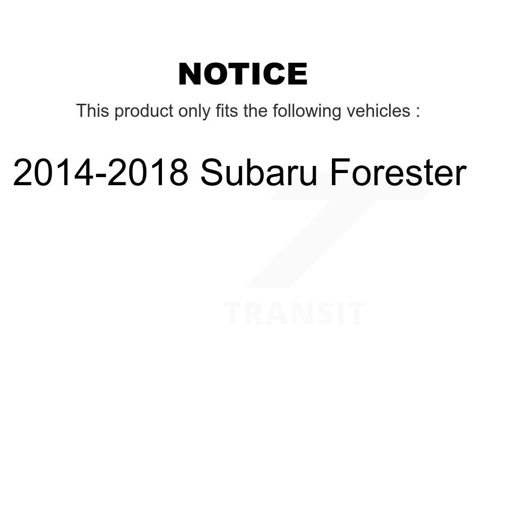 Front Suspension Control Arm & Ball Joint Assembly Link Kit For 2014-2018 Subaru Forester K72-101487