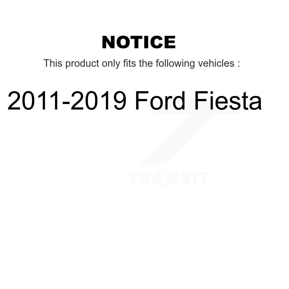 Front Outer Tie Rod End Kit For 2011-2019 Ford Fiesta K72-101634