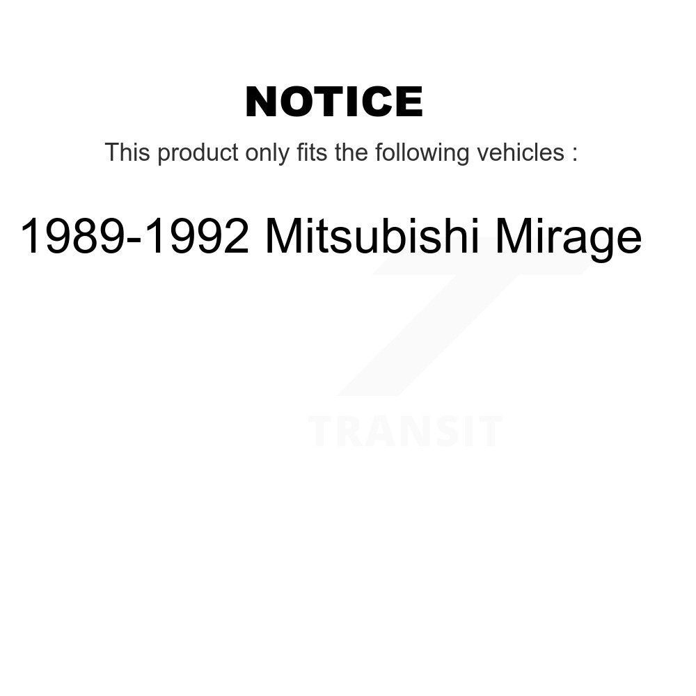 Front Rear Suspension Stabilizer Bar Link Kit For 1989-1992 Mitsubishi Mirage K72-101666