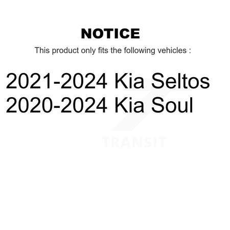 Front Suspension Lower Ball Joint And Outer Tie Rod End Kit For Kia Seltos Soul K72-101677
