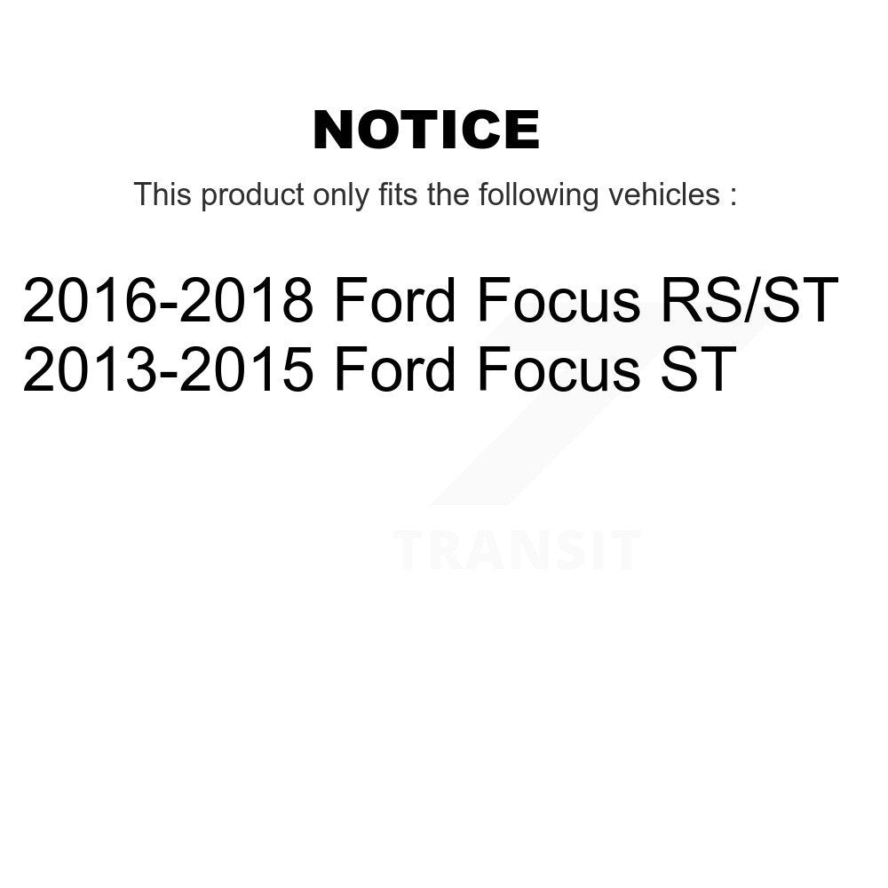 Rear Suspension Shock Absorbers Pair For Ford Focus K78-100421