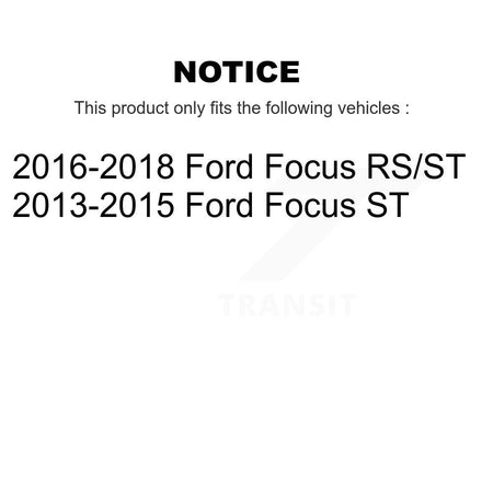Rear Suspension Shock Absorbers Pair For Ford Focus K78-100421