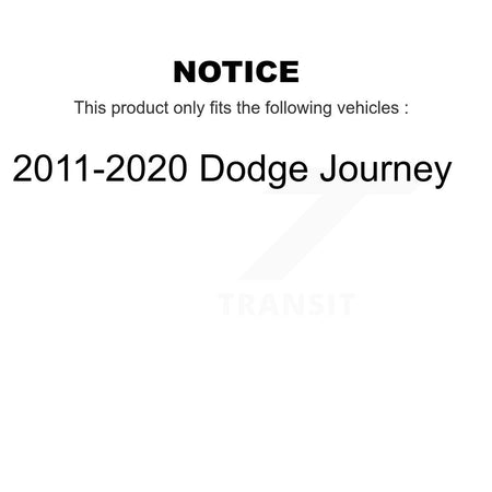 Rear Suspension Struts Pair For 2011-2020 Dodge Journey K78-100707
