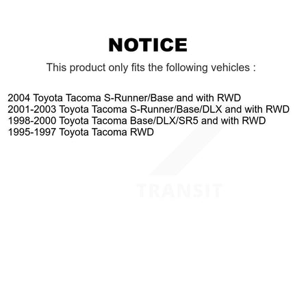 Front Suspension Shock Absorbers Pair For Toyota Tacoma K78-101162