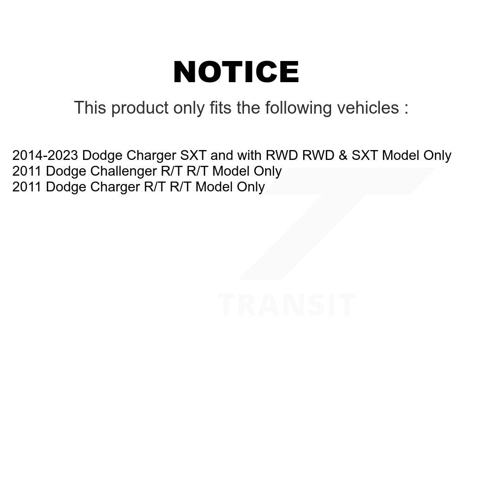 Front Complete Shocks Strut And Coil Spring Assemblies Pair For Dodge Charger Challenger K78A-100490