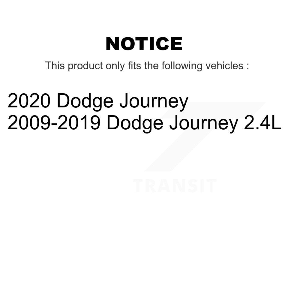 Front Complete Shocks Strut And Coil Spring Mount Assemblies Kit For Dodge Journey K78A-100544