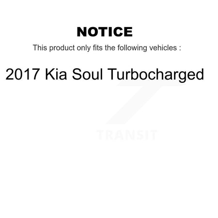 Front Rear Complete Shocks Strut Coil Spring Assembly Kit For 2017 Kia Soul Turbocharged K78M-100496