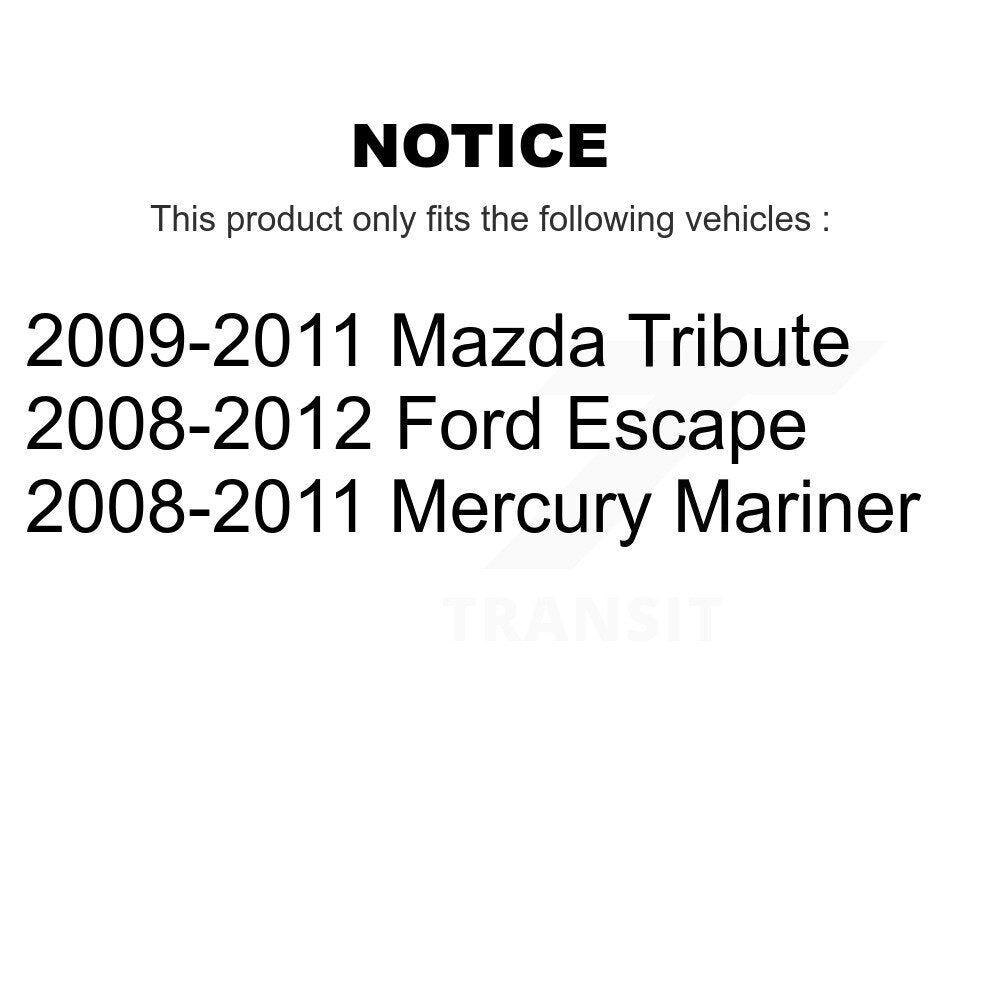 Rear Wheel Cylinders And Drum Shoes Hardware Bearing Kit For Ford Escape Mazda Tribute K7D-101511