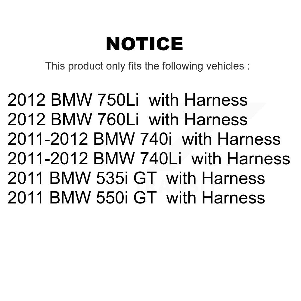 Front Wheel Hub Bearing And ABS Sensor Kit For BMW 740i 760Li 740Li 750Li 550i GT 535i K7S-100040