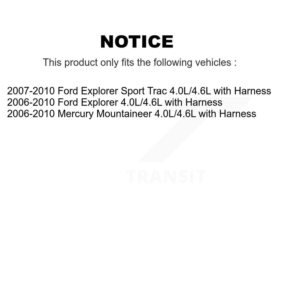Front Wheel Hub Bearing Extra Sensor Kit For Ford Explorer Sport Trac Mercury Mountaineer K7S-100237