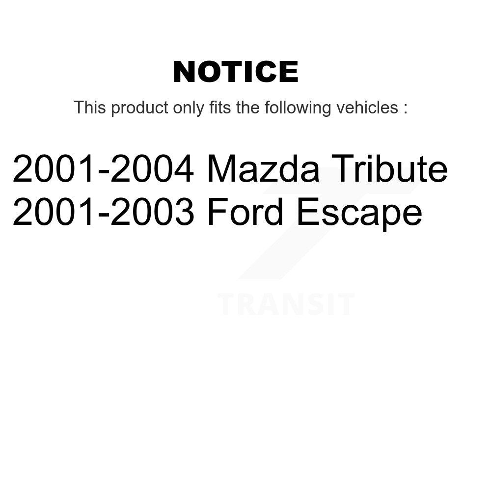 Rear Wheel Bearing And ABS Sensor Kit For Ford Escape Mazda Tribute K7S-100667