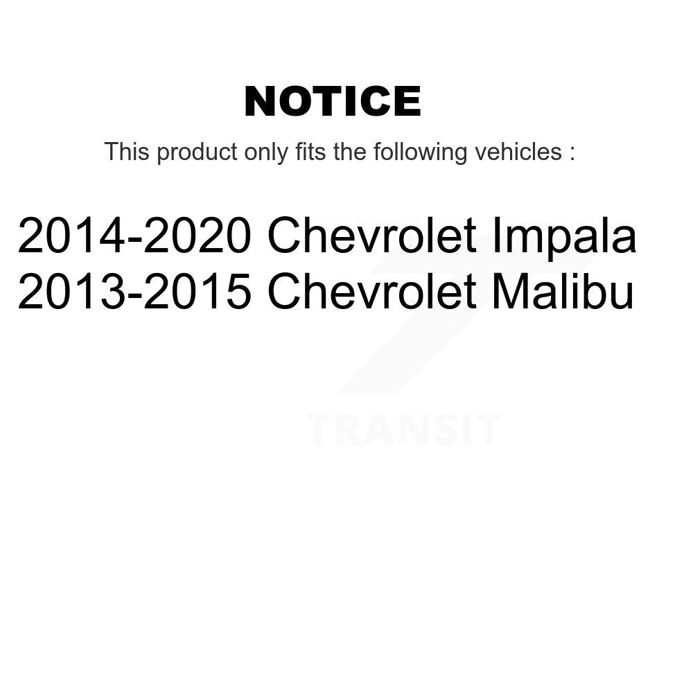 Rear Wheel Hub Bearing And ABS Sensor Kit For Chevrolet Malibu Impala K7S-100739
