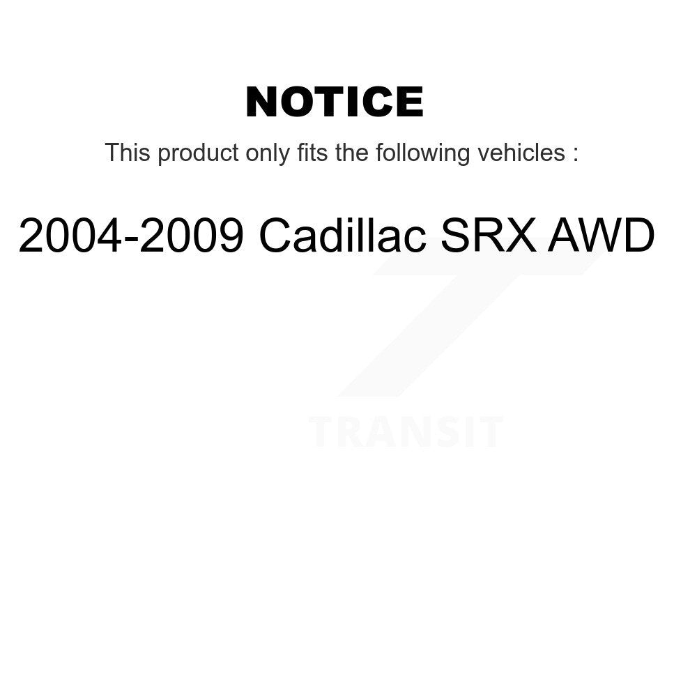Front Wheel Hub Bearing And Extra ABS Sensor Kit For 2004-2009 Cadillac SRX AWD K7S-101792