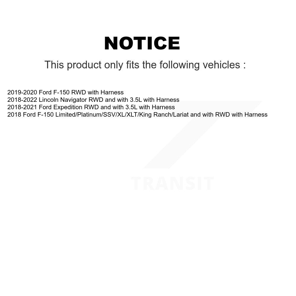 Front Wheel Hub Bearing Extra ABS Sensor Kit For Ford F-150 Expedition Lincoln Navigator K7S-101859