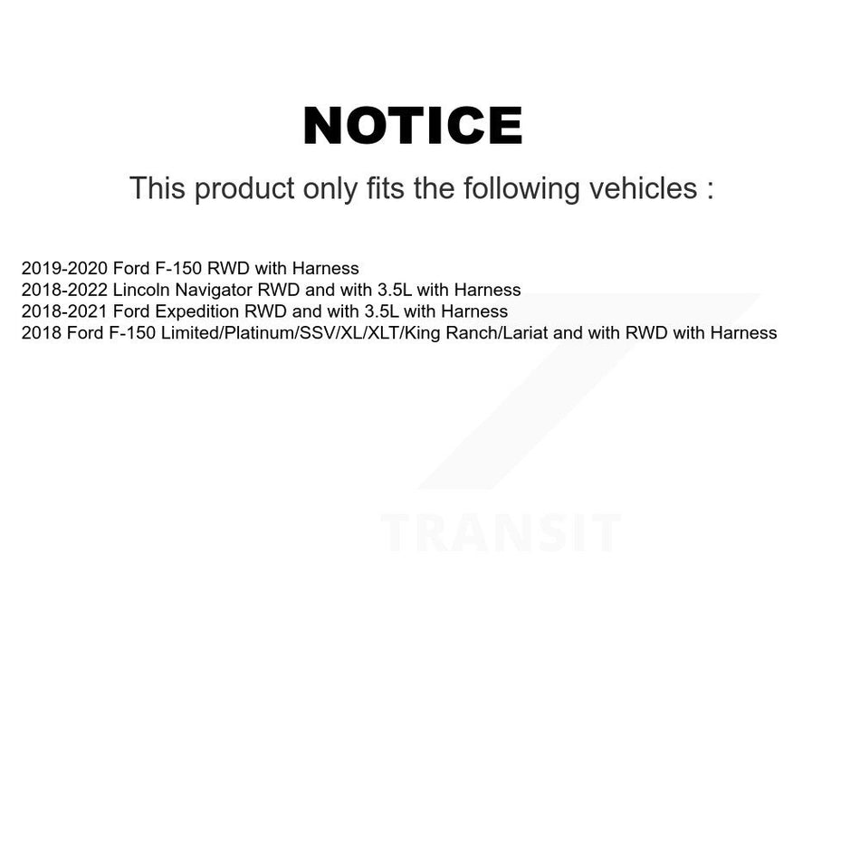 Front Wheel Hub Bearing Extra ABS Sensor Kit For Ford F-150 Expedition Lincoln Navigator K7S-101859