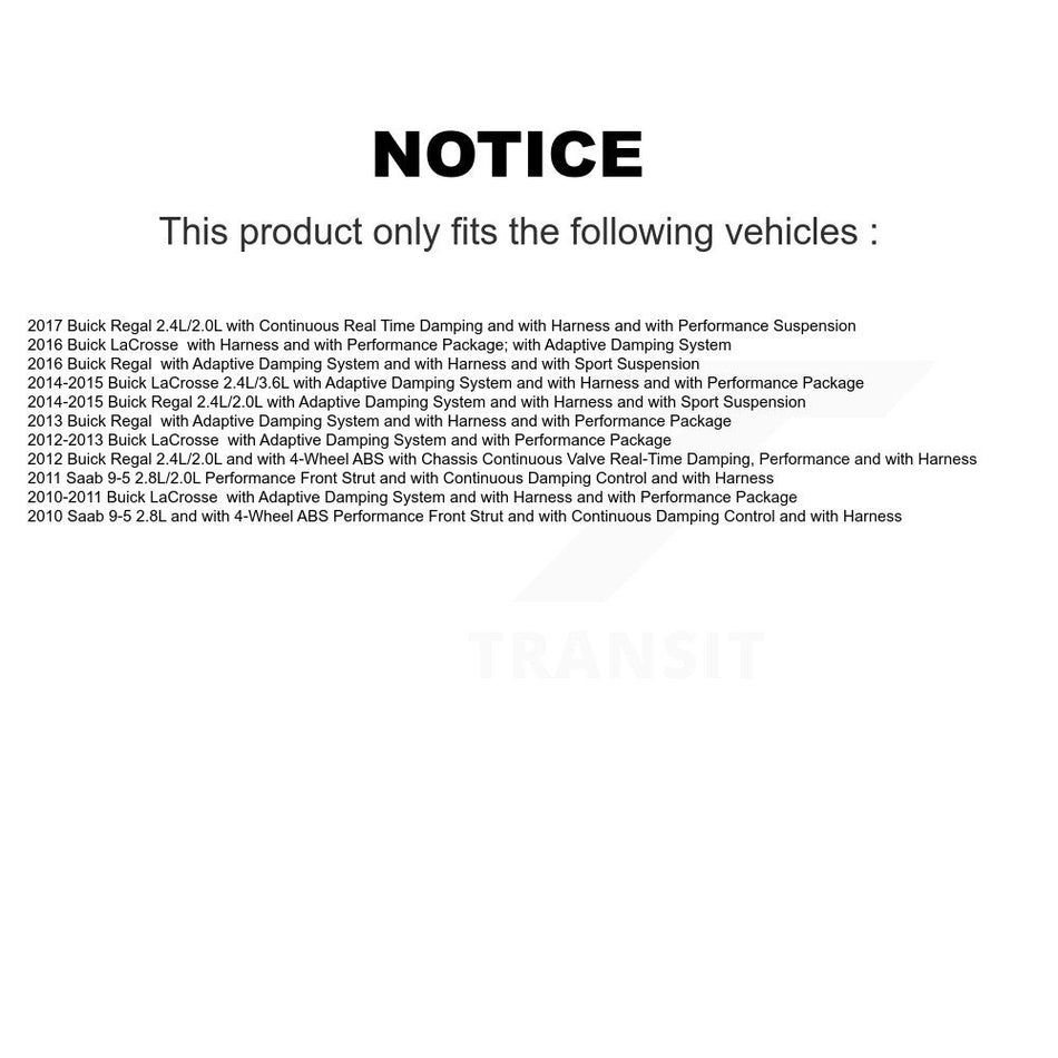 Front Wheel Hub Bearing And ABS Sensor Kit For Buick LaCrosse Regal Saab 9-5 K7S-101876