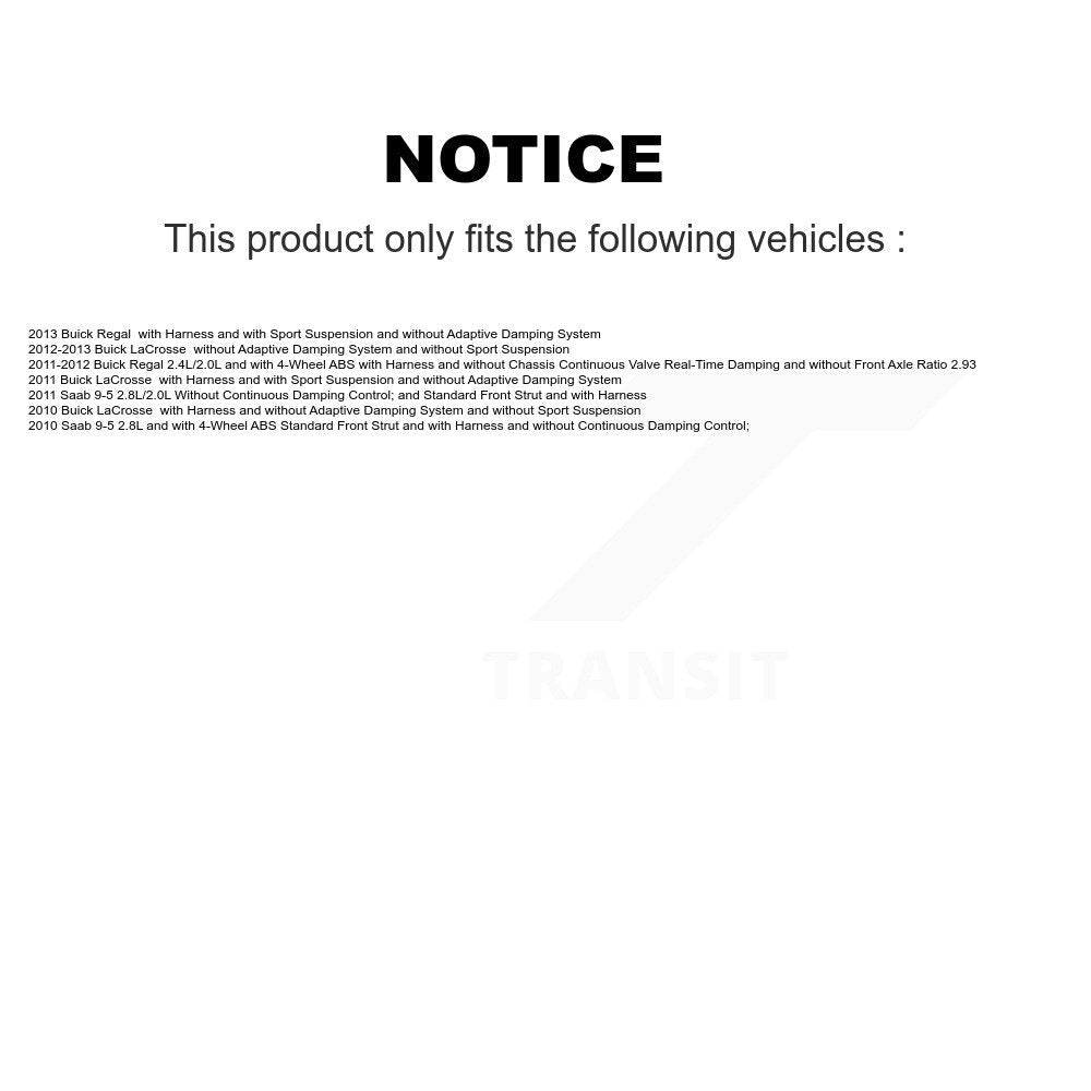 Front Wheel Hub Bearing And ABS Sensor Kit For Buick LaCrosse Regal Saab 9-5 K7S-101879