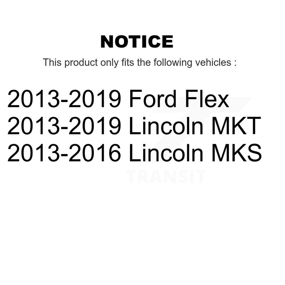 Front Wheel Hub Bearing And ABS Sensor Kit For Ford Flex Taurus Lincoln MKT MKS K7S-101958