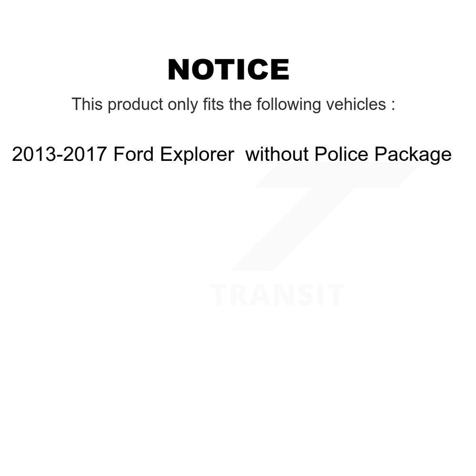 Front Wheel Hub Bearing And ABS Sensor Kit For Ford Explorer Police Interceptor Utility K7S-101962