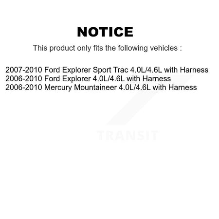 Front Wheel Hub Bearing Extra Sensor Kit For Ford Explorer Sport Trac Mercury Mountaineer K7S-101970