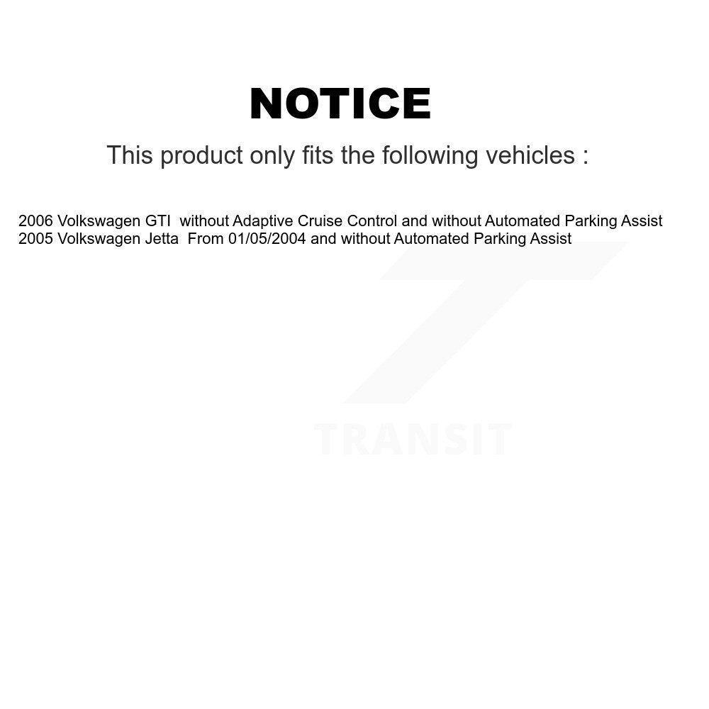Front Wheel Bearing And ABS Sensor Kit For Volkswagen Jetta GTI K7S-102195