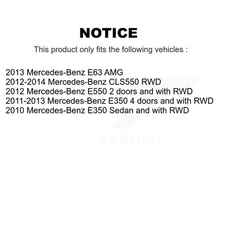 Front Wheel Bearing And ABS Sensor Kit For Mercedes-Benz E350 CLS550 E550 E63 AMG K7S-102216
