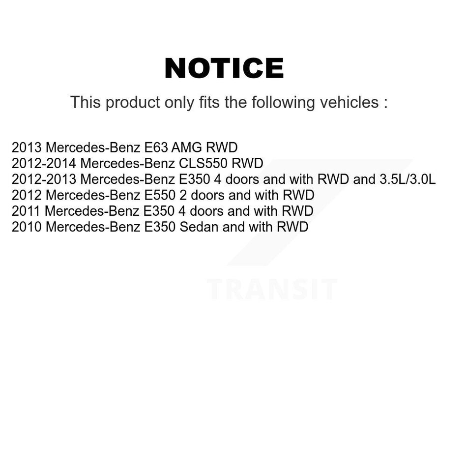 Front Wheel Bearing And ABS Sensor Kit For Mercedes-Benz E350 CLS550 E550 E63 AMG K7S-102473