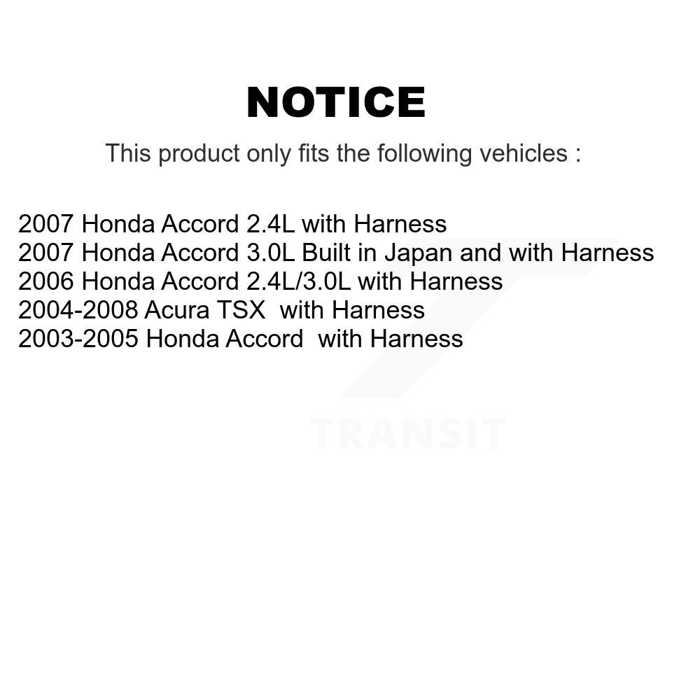 Front Wheel Bearing And ABS Sensor Kit For Honda Accord Acura TSX K7S-102477