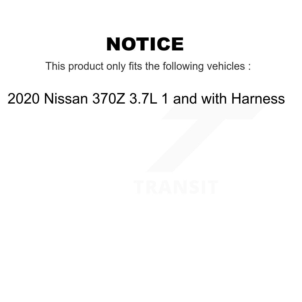 Front Wheel Hub Bearing And ABS Sensor Kit For 2020 Nissan 370Z 3.7L 1 with Harness K7S-103079