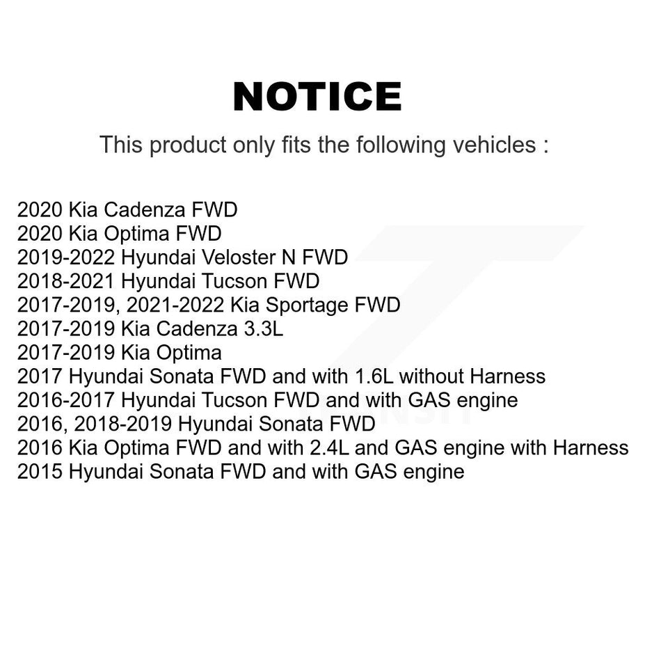 Rear Wheel Hub Bearing & Extra Sensor Kit For Hyundai Tucson Kia Sportage Sonata Optima N K7S-103098