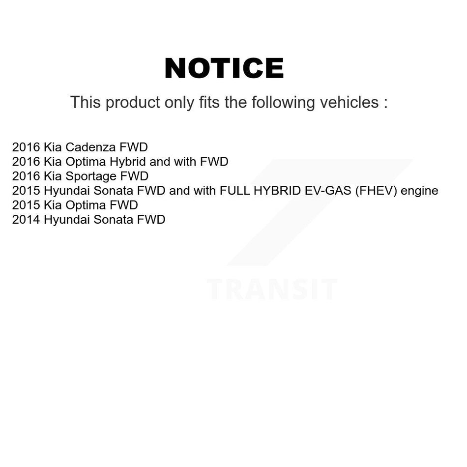 Rear Wheel Hub Bearing And ABS Sensor Kit For Hyundai Sonata Kia Optima Sportage Cadenza K7S-103104