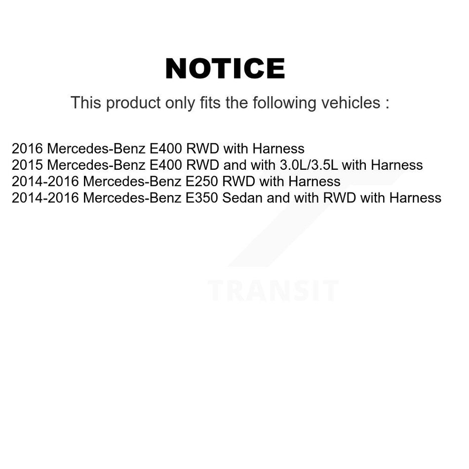 Front Wheel Hub Bearing And ABS Sensor Kit For Mercedes-Benz E400 E350 E250 with Harness K7S-103194