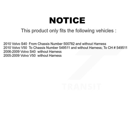 Front Wheel Hub Bearing And ABS Sensor Kit For Volvo S40 V50 K7S-103239