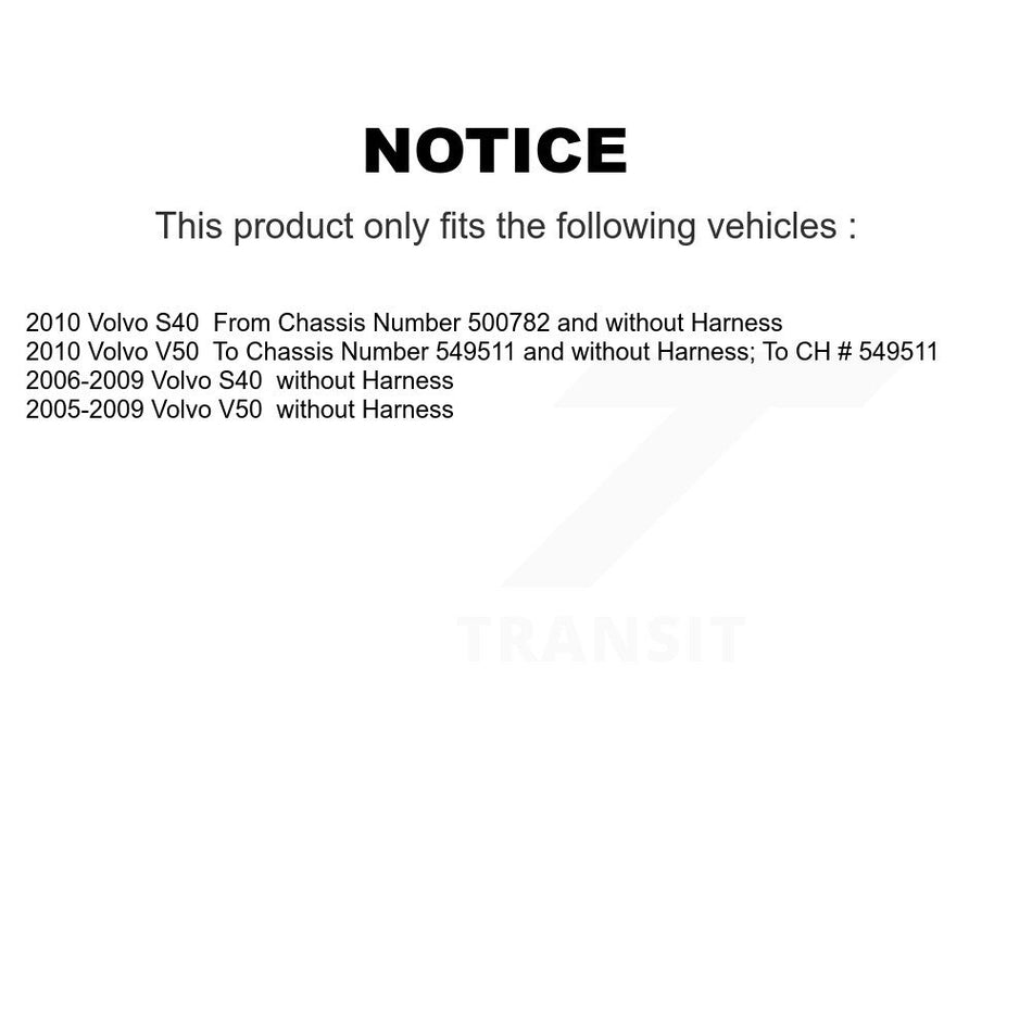 Front Wheel Hub Bearing And ABS Sensor Kit For Volvo S40 V50 K7S-103239