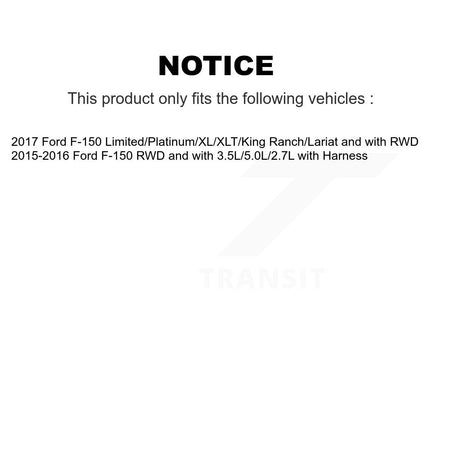 Front Wheel Hub Bearing And ABS Sensor Kit For Ford F-150 K7S-103464