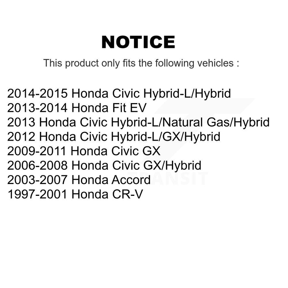 Rear Brake Drums Pair For Honda Civic Accord CR-V Fit K8-101844