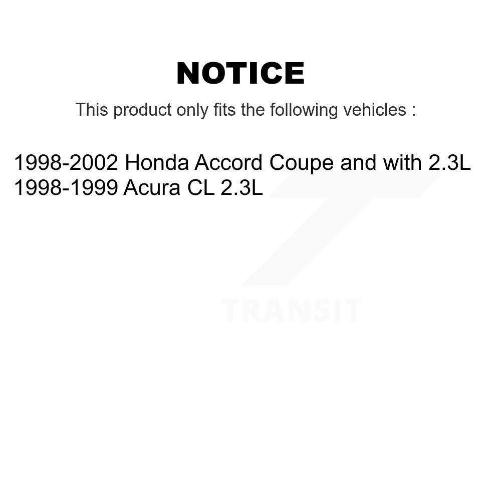 Front Rear Ceramic Pads And Disc Brake Rotors Kit For Honda Accord Acura CL K8A-102535