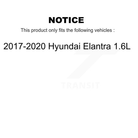 Front Rear Disc Brake Rotors Ceramic Pads And Drum Kit For 2017-2020 Hyundai Elantra 1.6L K8A-105981