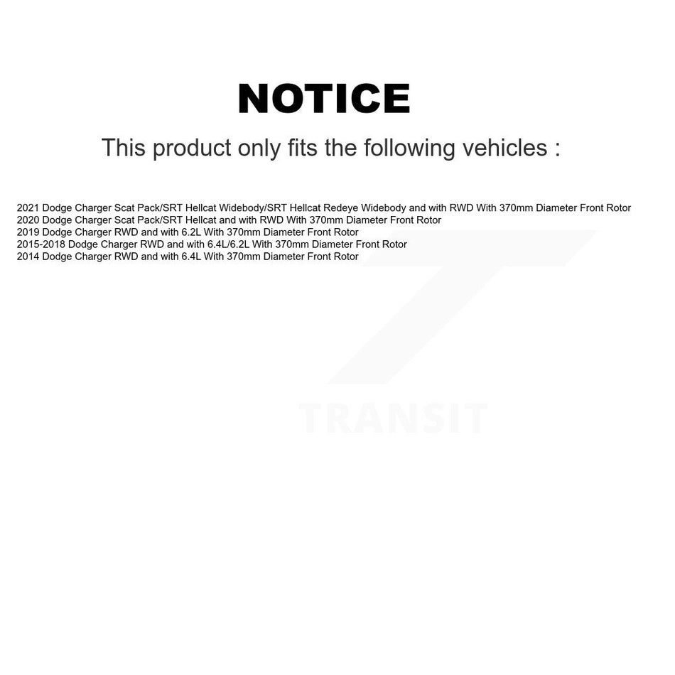 Rear Disc Rotors Semi-Metallic Pads Parking Brake Shoes & Hardware Kit For Dodge Charger K8F-104799