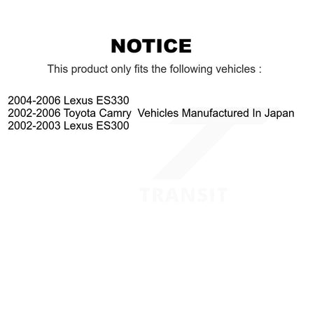 Rear Disc Rotors Semi-Metallic Pads Parking Shoes And Hardware Kit For Toyota Camry Lexus K8F-104844