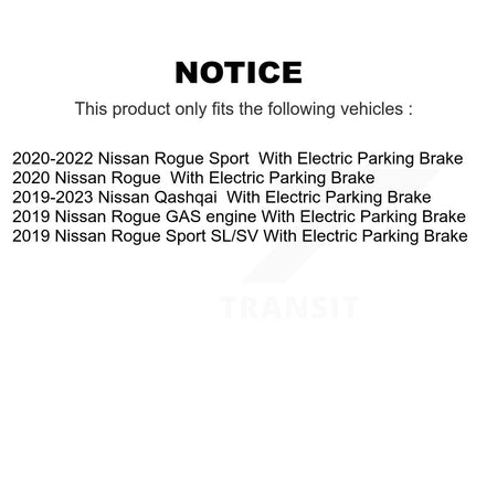 Front Rear Disc Brake Rotors And Semi-Metallic Pads Kit For Nissan Rogue Sport Qashqai K8S-103902