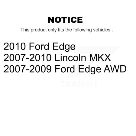 Front Rear Brake Caliper Left Right Side (Driver Passenger) Kit For Ford Edge Lincoln MKX KBC-100015