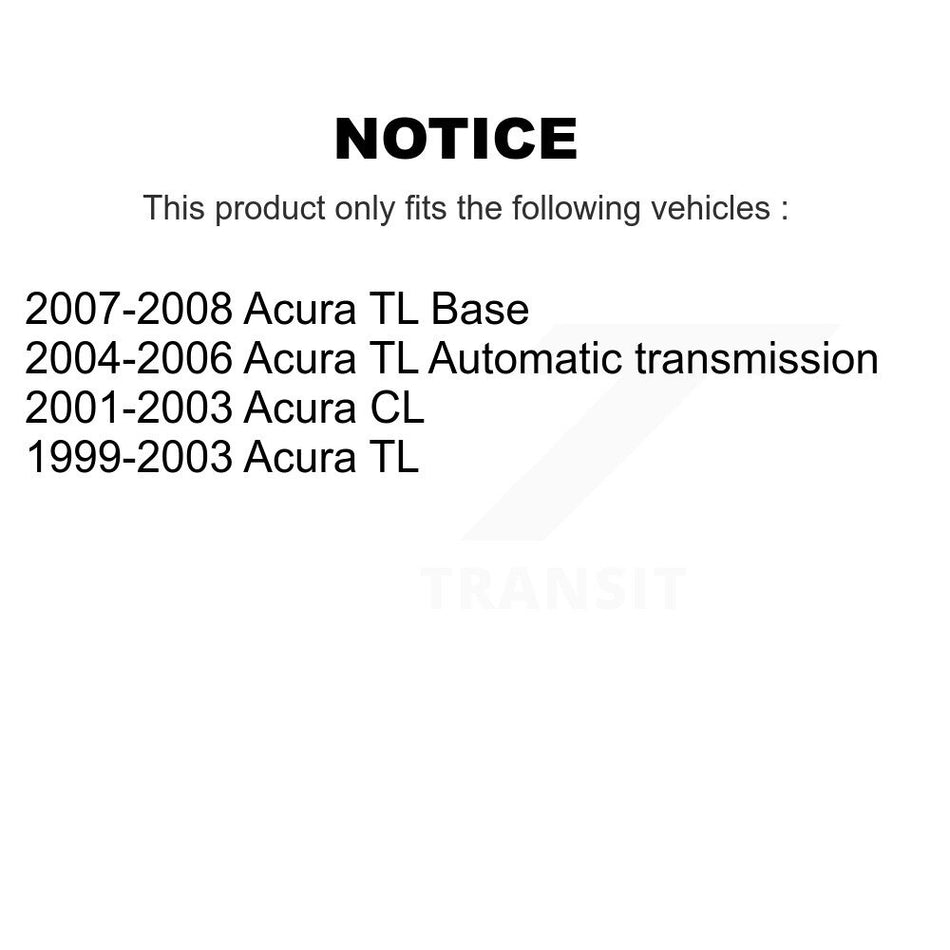 Front Rear Disc Brake Caliper Assembly Left Right Side (Driver Passenger) Kit For Acura TL CL KBC-100030