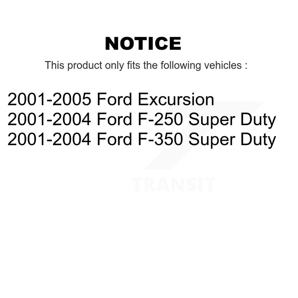 Front Rear Brake Caliper Left Right Side Kit For Ford F-350 Super Duty F-250 Excursion KBC-100050