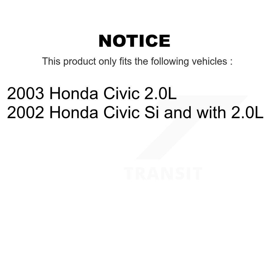 Front Rear Disc Brake Caliper Left Right Side (Driver Passenger) Kit For Honda Civic KBC-100098