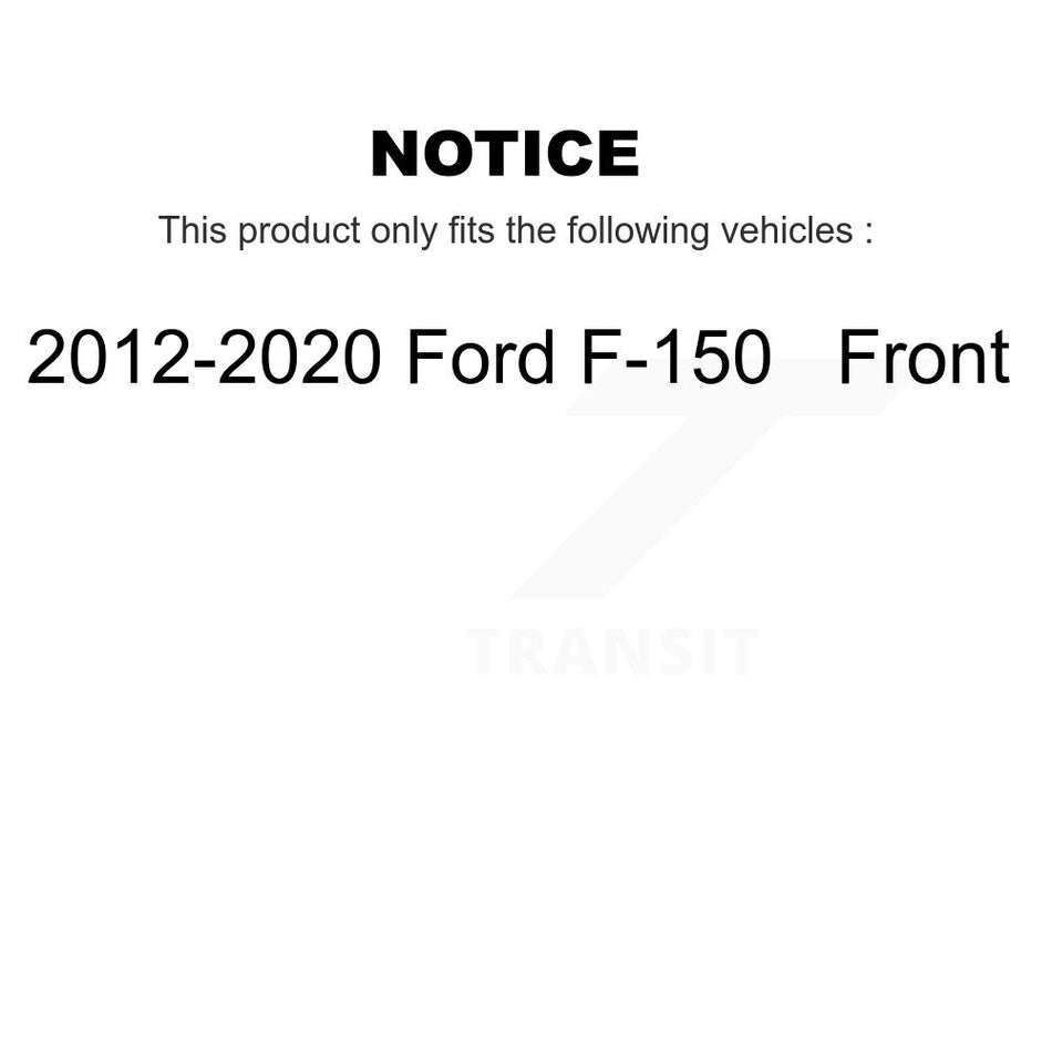 Front Disc Brake Caliper Assembly Left Right Side (Driver Passenger) Kit For 2012-2020 Ford F-150 KBC-100104