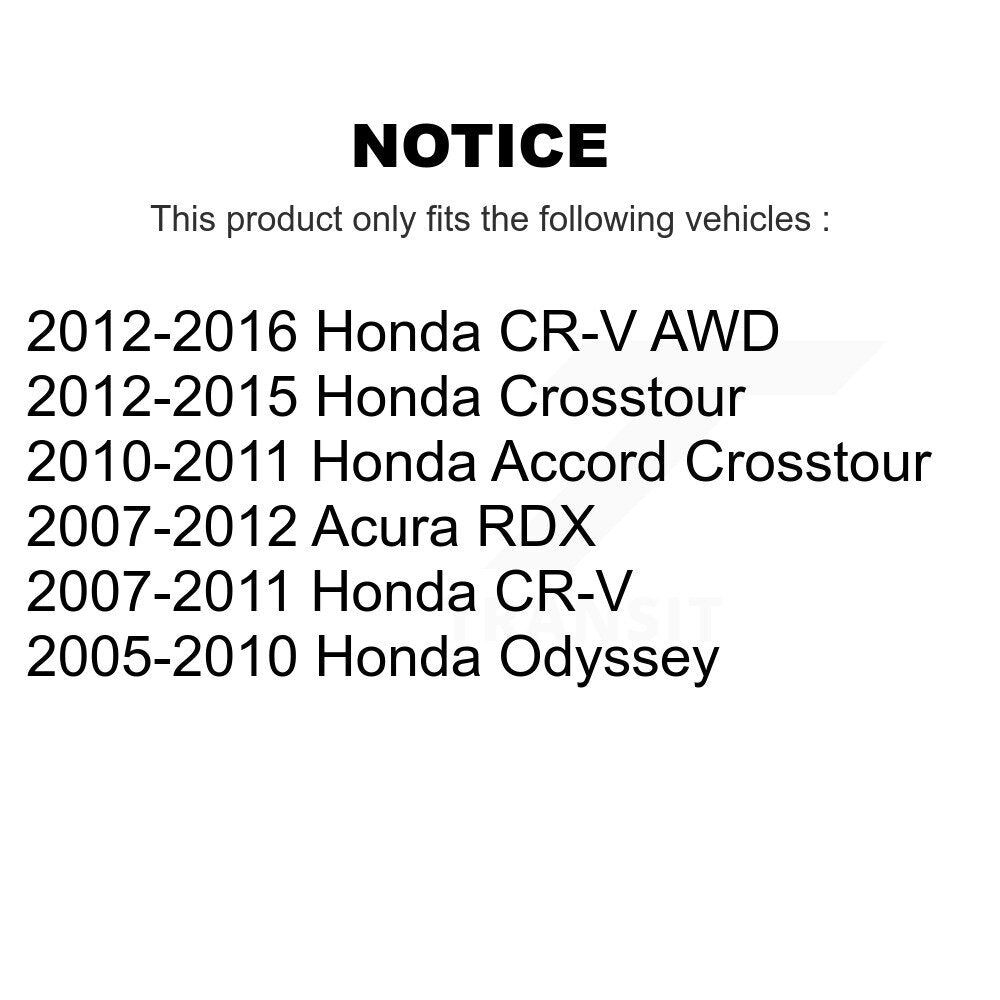 Front Brake Caliper Left Right Side Kit For Honda CR-V Odyssey Acura RDX Accord Crosstour KBC-100207