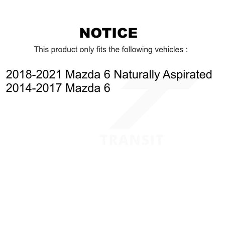 Front Disc Brake Caliper Assembly Left Right Side (Driver Passenger) Kit For Mazda 6 KBC-100227